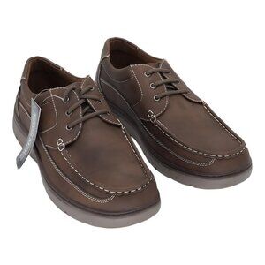 Aston Marc Men's Lace-Up Comfort Shoes Tan 10M